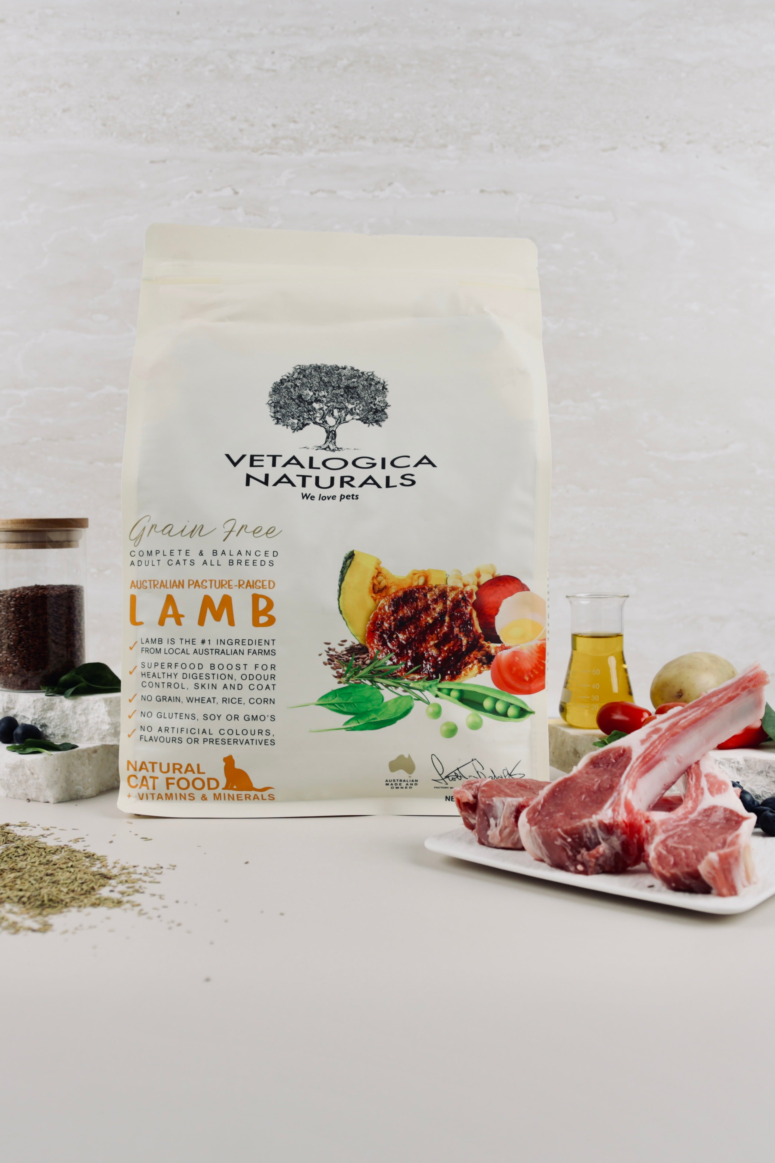 Grain Free Dry Cat Food Australia Premium Cat Food Vetalogica