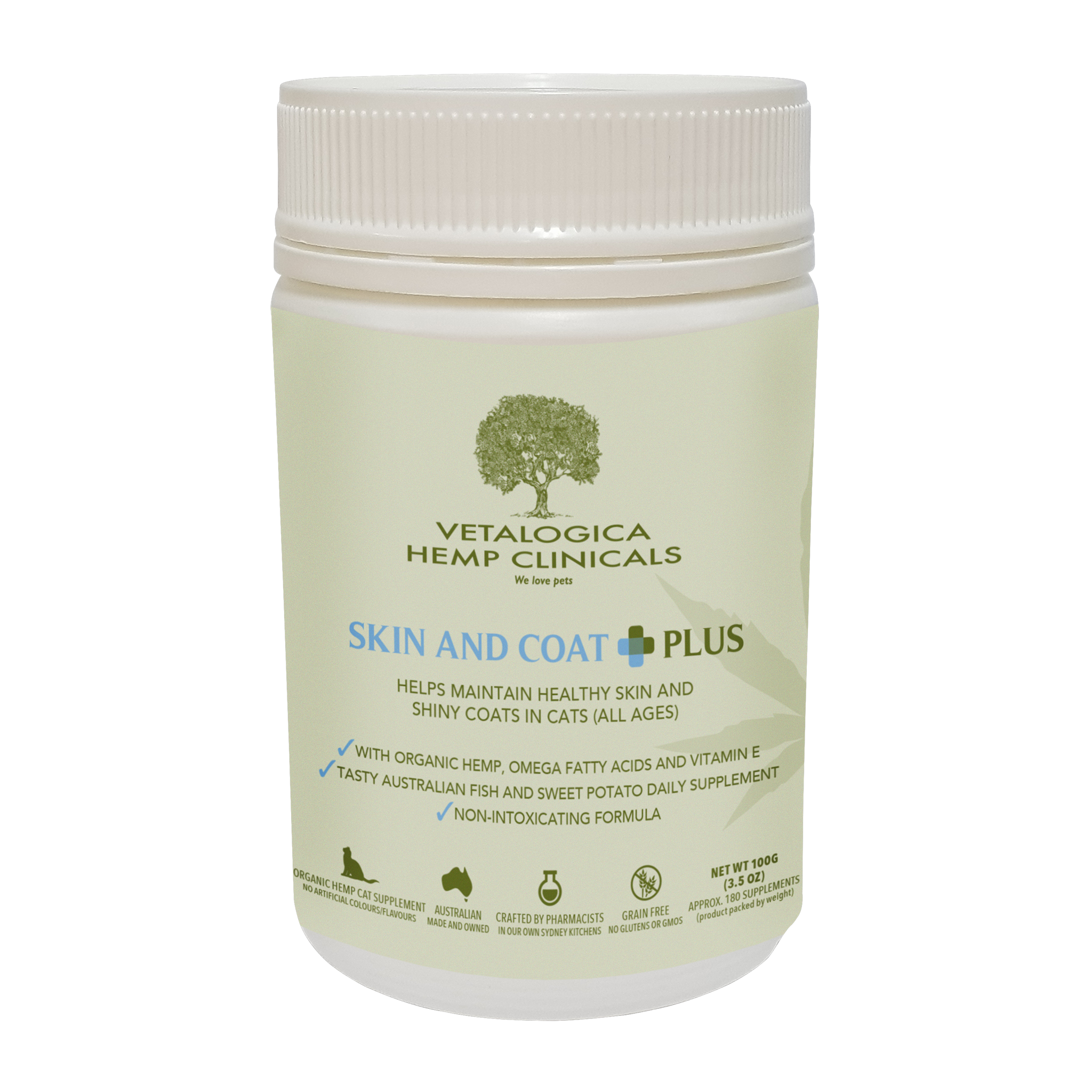 Cat skin hot sale and coat supplements