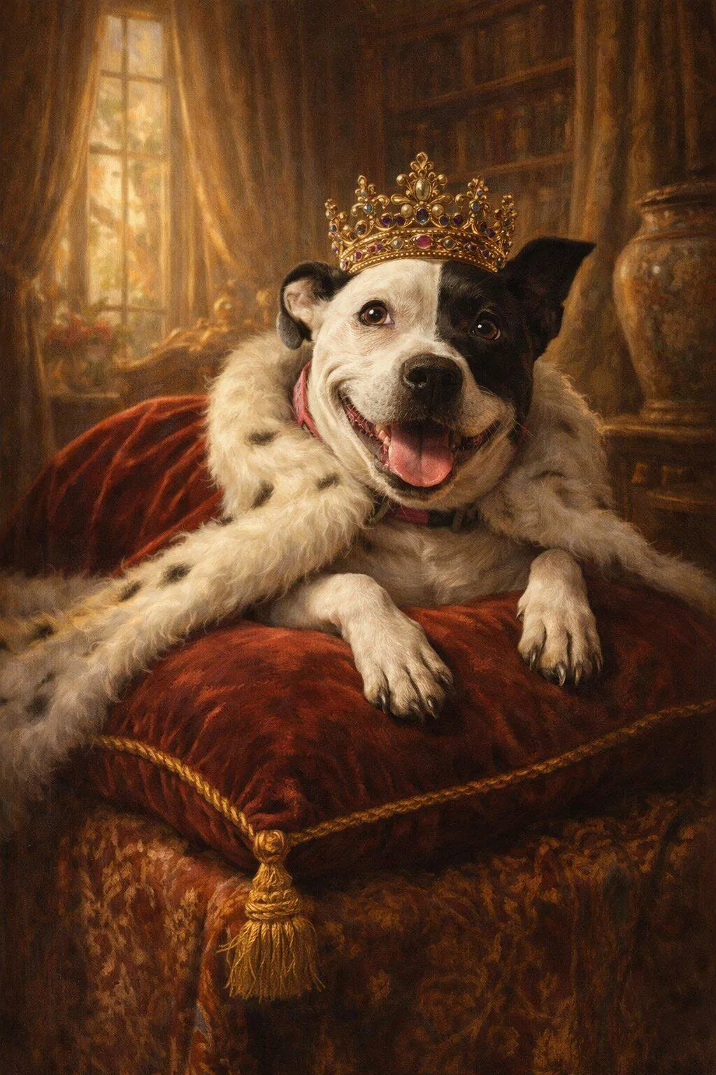 Living Like A Queen — As She Should.