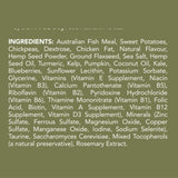 Bundle Pack of 2 x Vetalogica Hemp Clinicals 5-IN-1 Multivitamin Treats for Dogs 225g