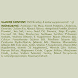 Bundle Pack of 2 x Vetalogica Hemp Clinicals Skin & Coat Plus Supplements for Cats 100g