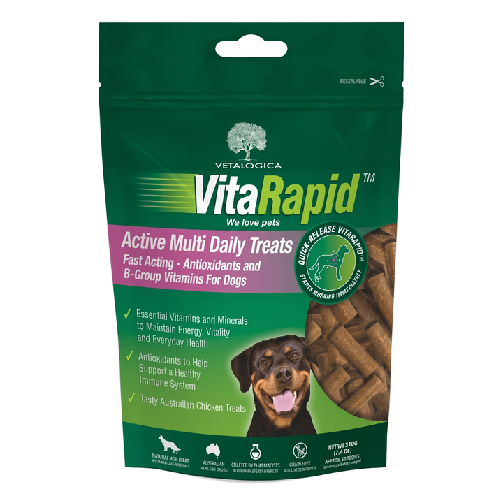 VitaRapid® Active Multi Daily Treats for Dogs 210g