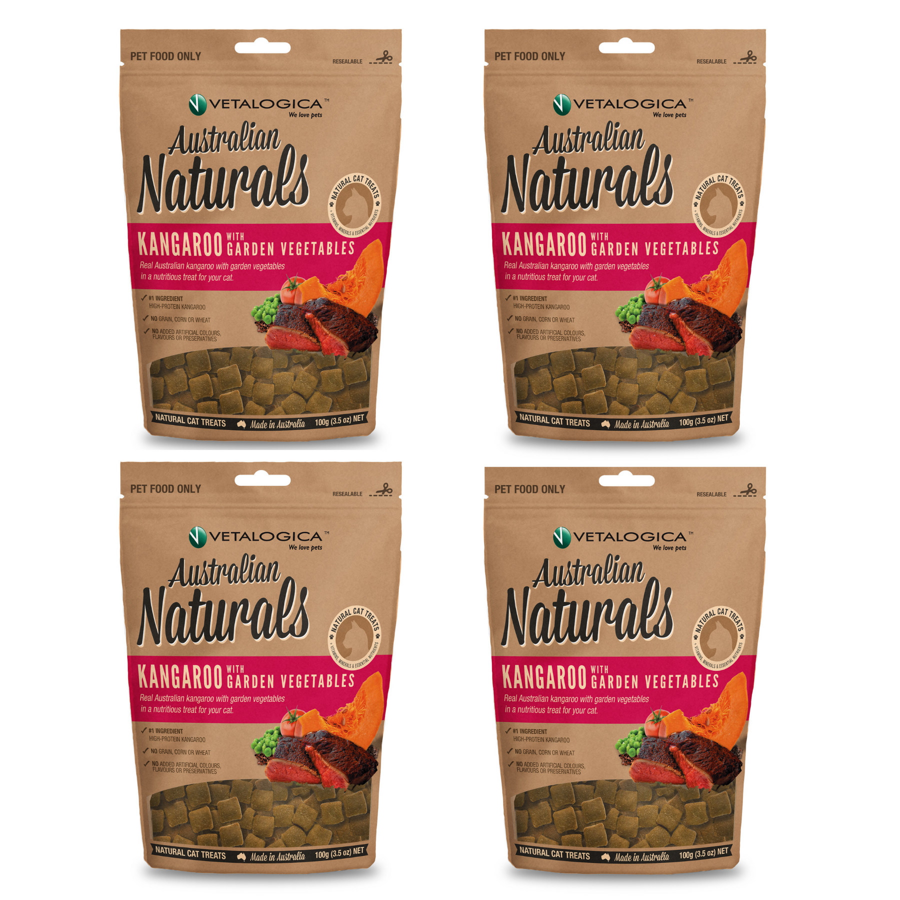 Kangaroo Cat Treats Best Cats Treats Australia Vetalogica
