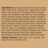 Australian Naturals Chicken with Peas Treats for Cats 100g