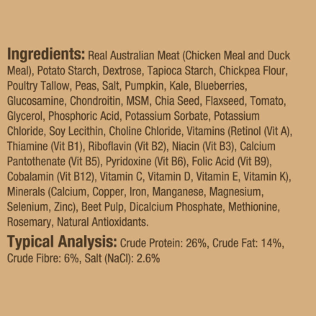 Australian Naturals Chicken with Peas Treats for Dogs 210g