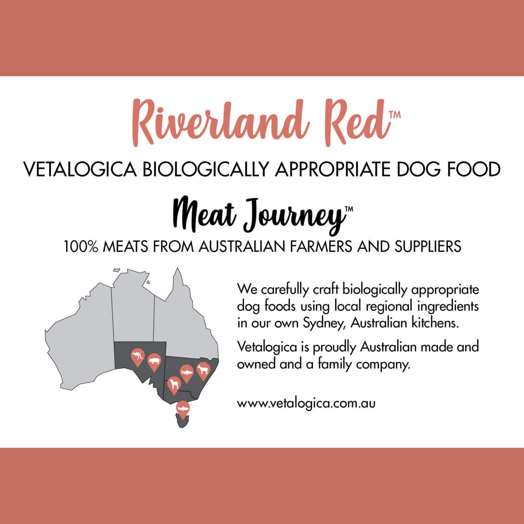 Vetalogica Biologically Appropriate Riverland Red Dog Food