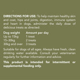 Vetalogica Hemp Clinicals 5-IN-1 Multivitamin Treats for Dogs 225g