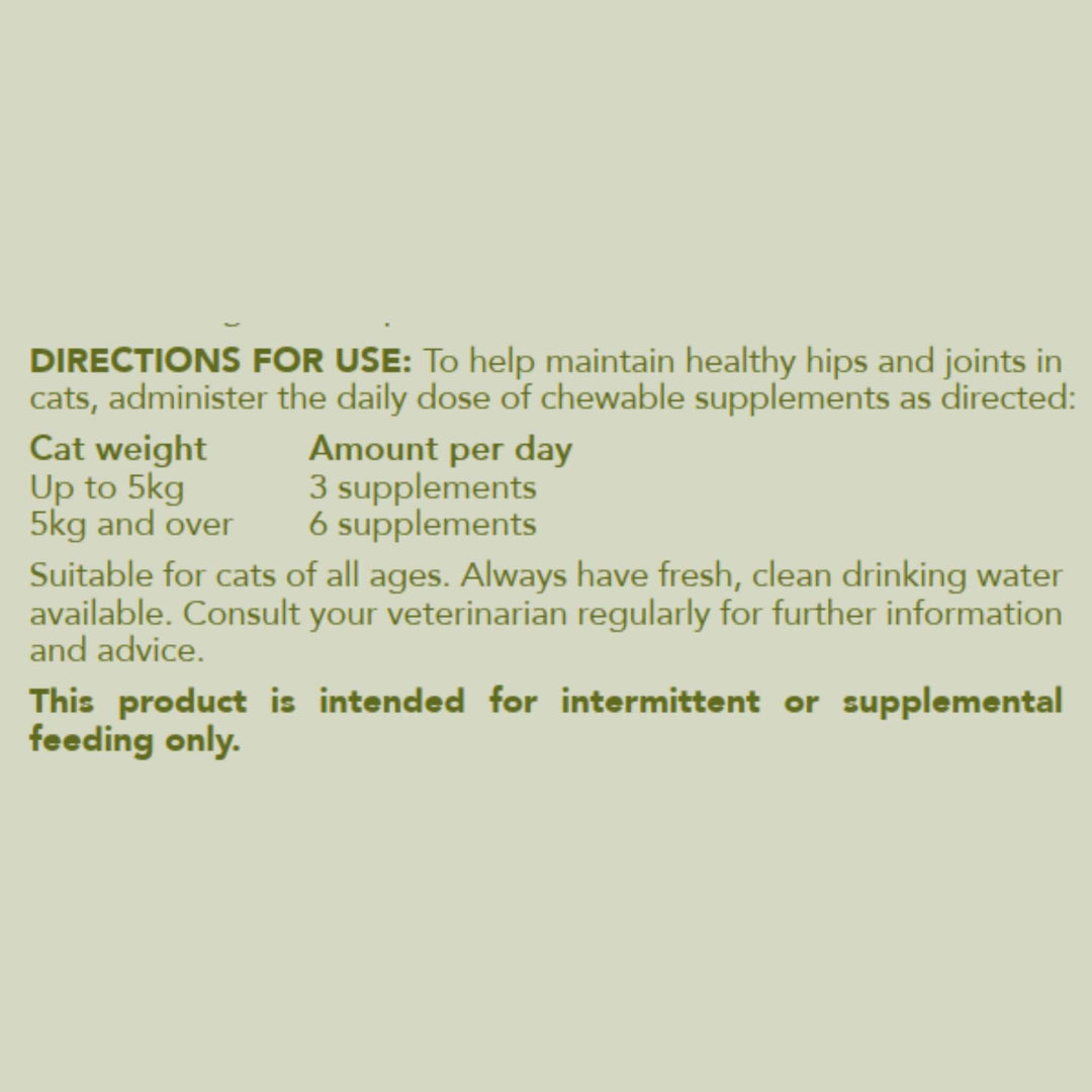 Vetalogica Hemp Clinicals Hip & Joint Plus - Supplements for Cats 100g