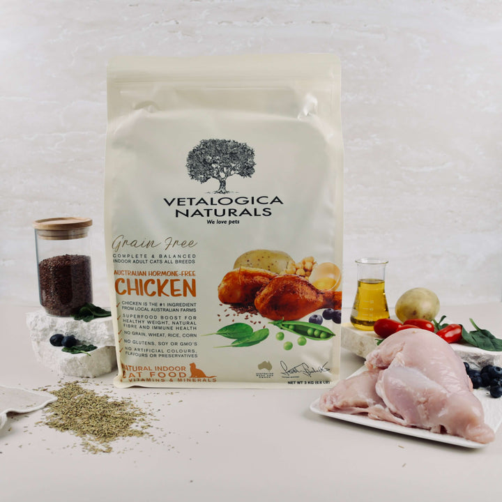 Vetalogica Naturals Grain Free Chicken Indoor Adult Cat Food