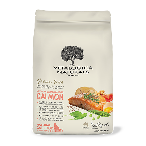Vetalogica Naturals Grain Free Salmon Adult Cat Food