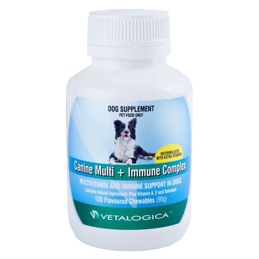 Canine Multi & Immune Complex For Dogs 120 chews