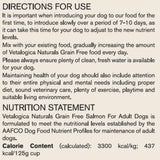 Vetalogica Naturals Grain Free Salmon Adult Dog Food