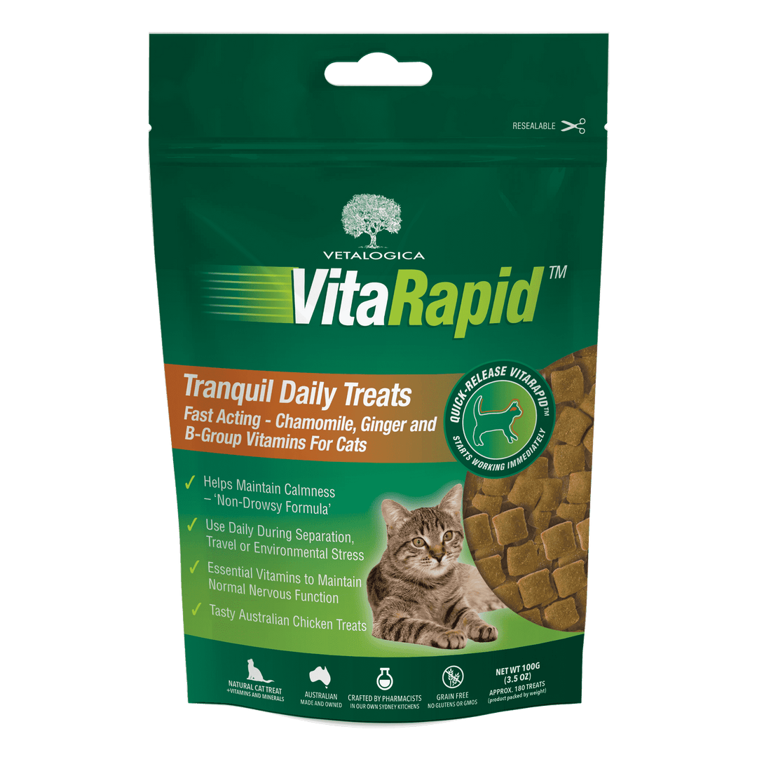 VitaRapid® Tranquil Daily Treats For Cats 100g