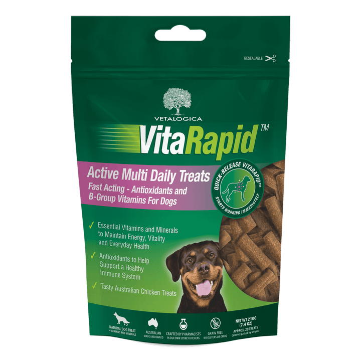 VitaRapid® Active Multi Daily Treats for Dogs 210g