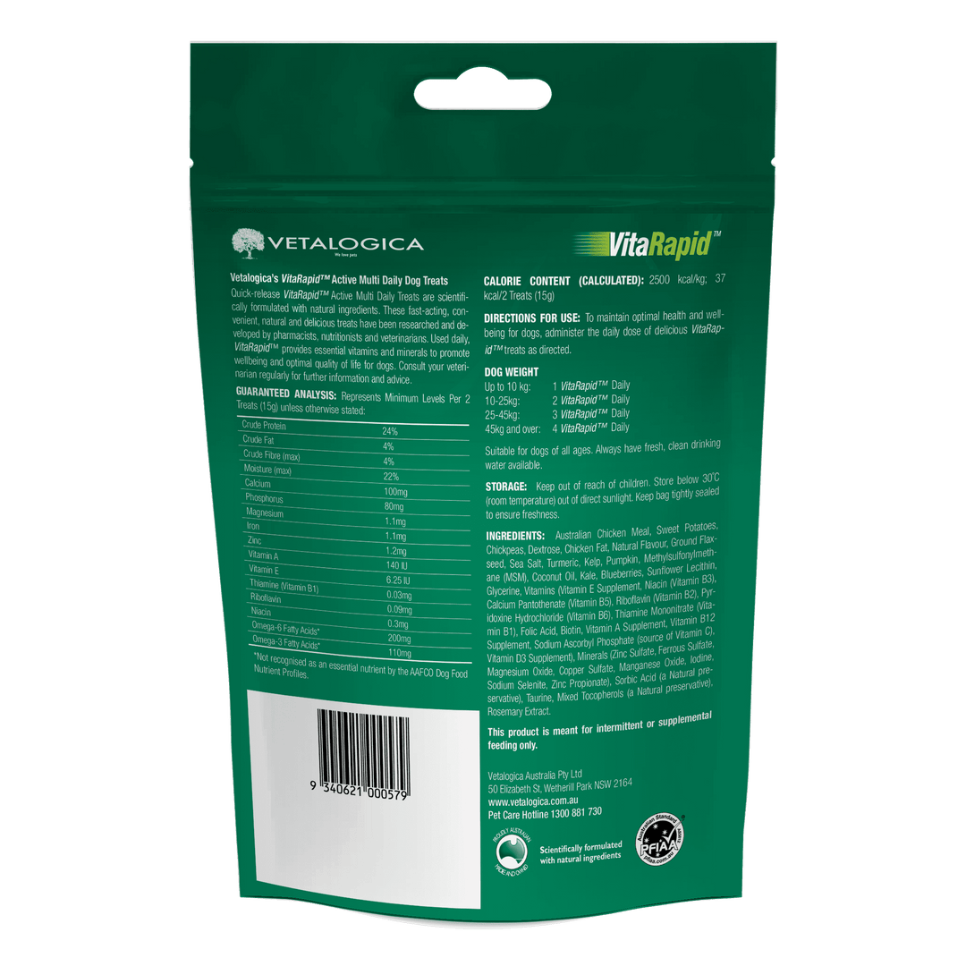 VitaRapid® Active Multi Daily Treats for Dogs 210g