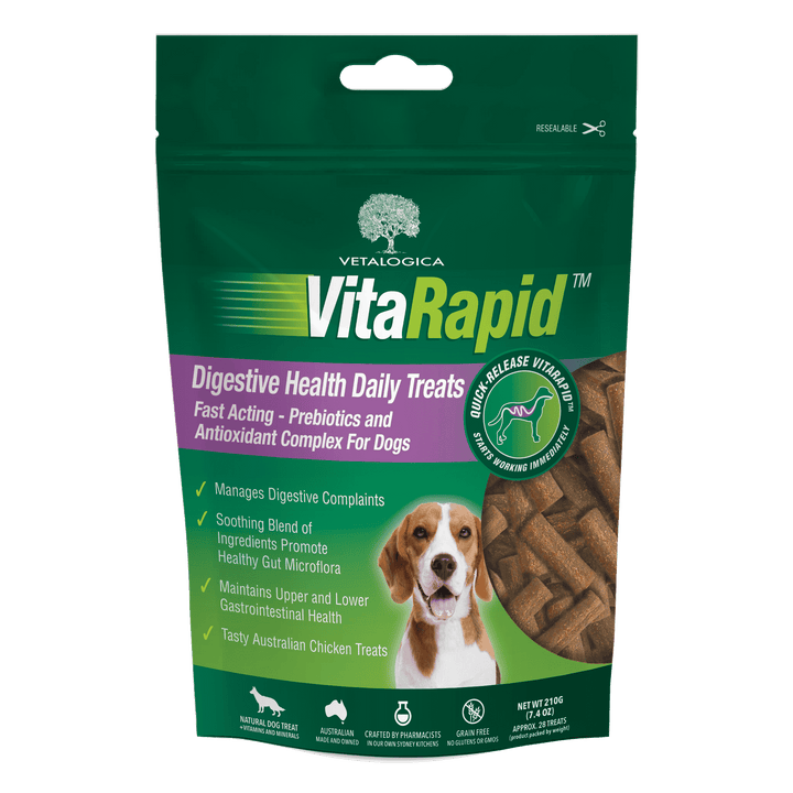 VitaRapid® Digestive Health Daily Treats for dogs 210g