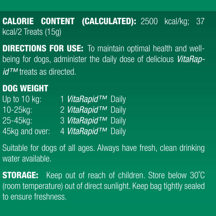 VitaRapid® Active Multi Daily Treats for Dogs 210g