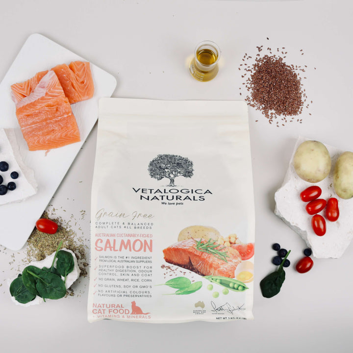 Vetalogica Naturals Grain Free Salmon Adult Cat Food