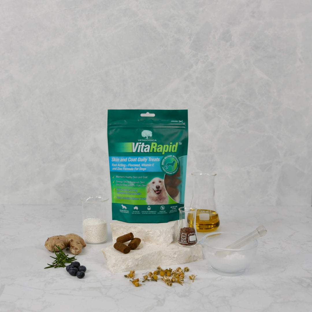 VitaRapid® Skin & Coat Daily Treats For Dogs - 210g